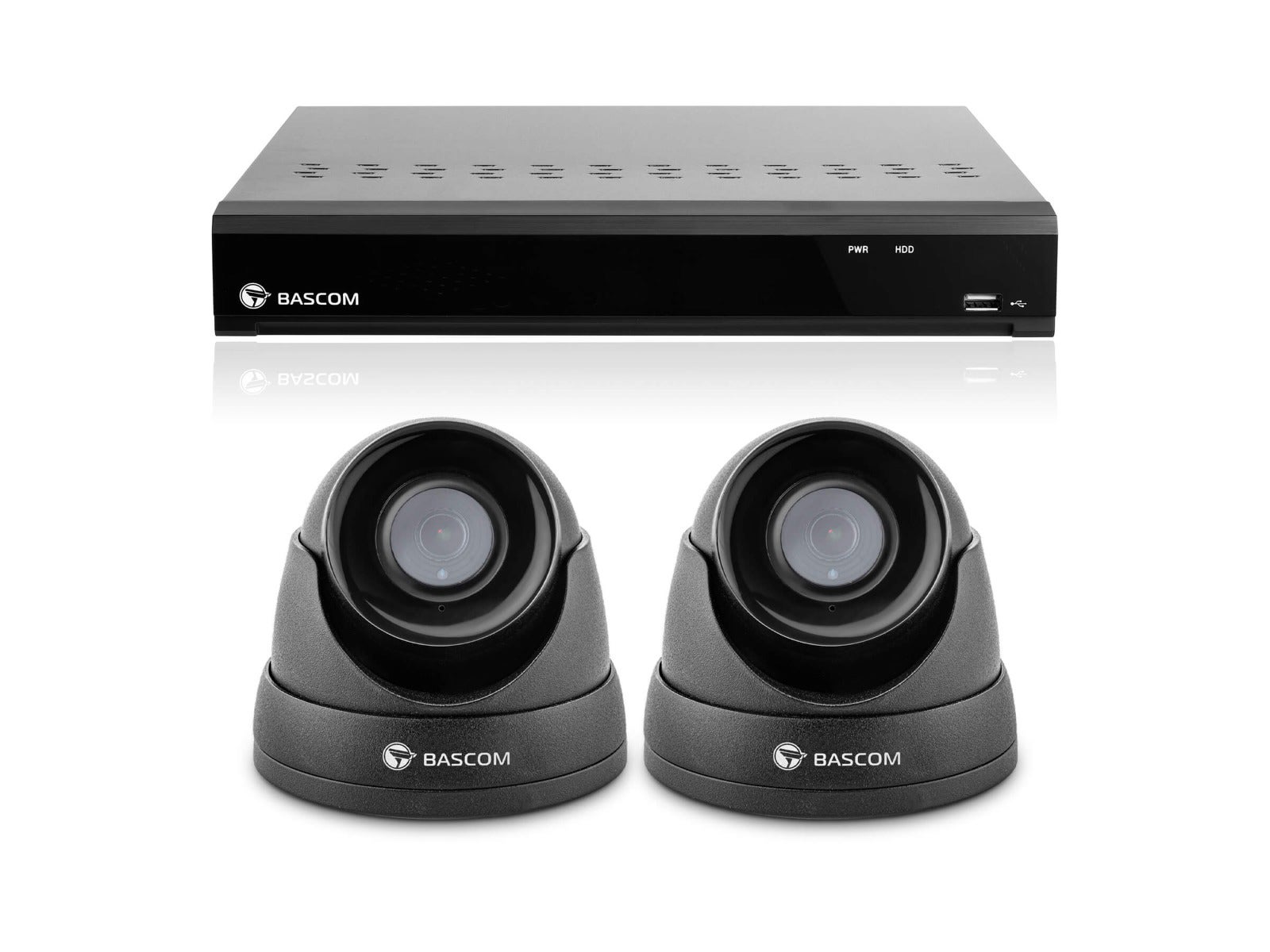 Kabelloses 2-Dome-System