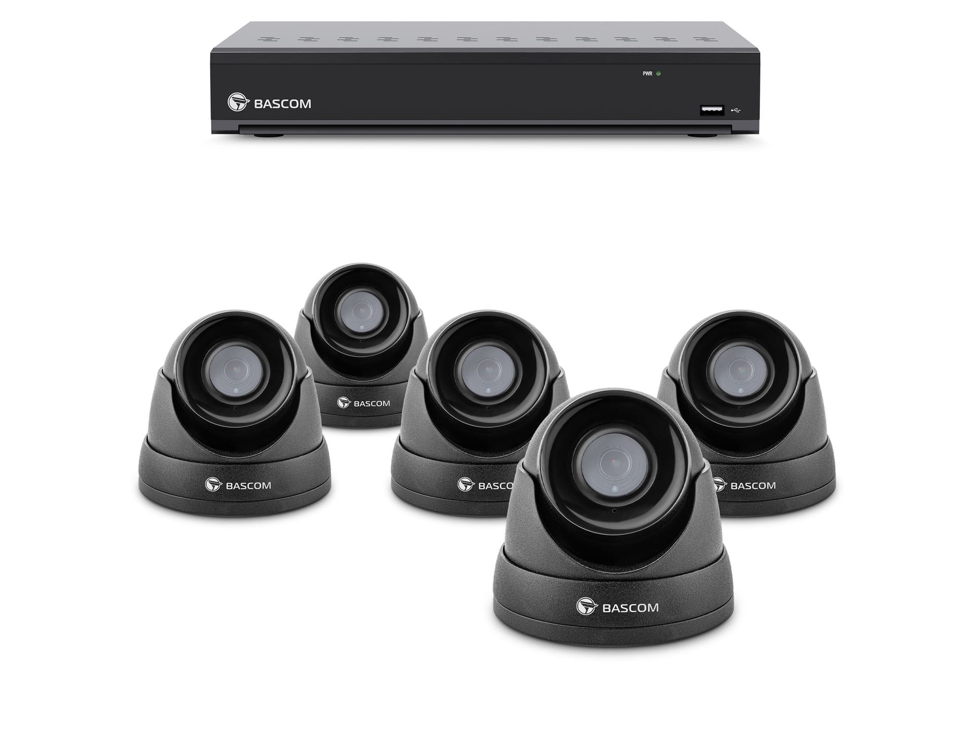 Kabelloses 5-Dome-System