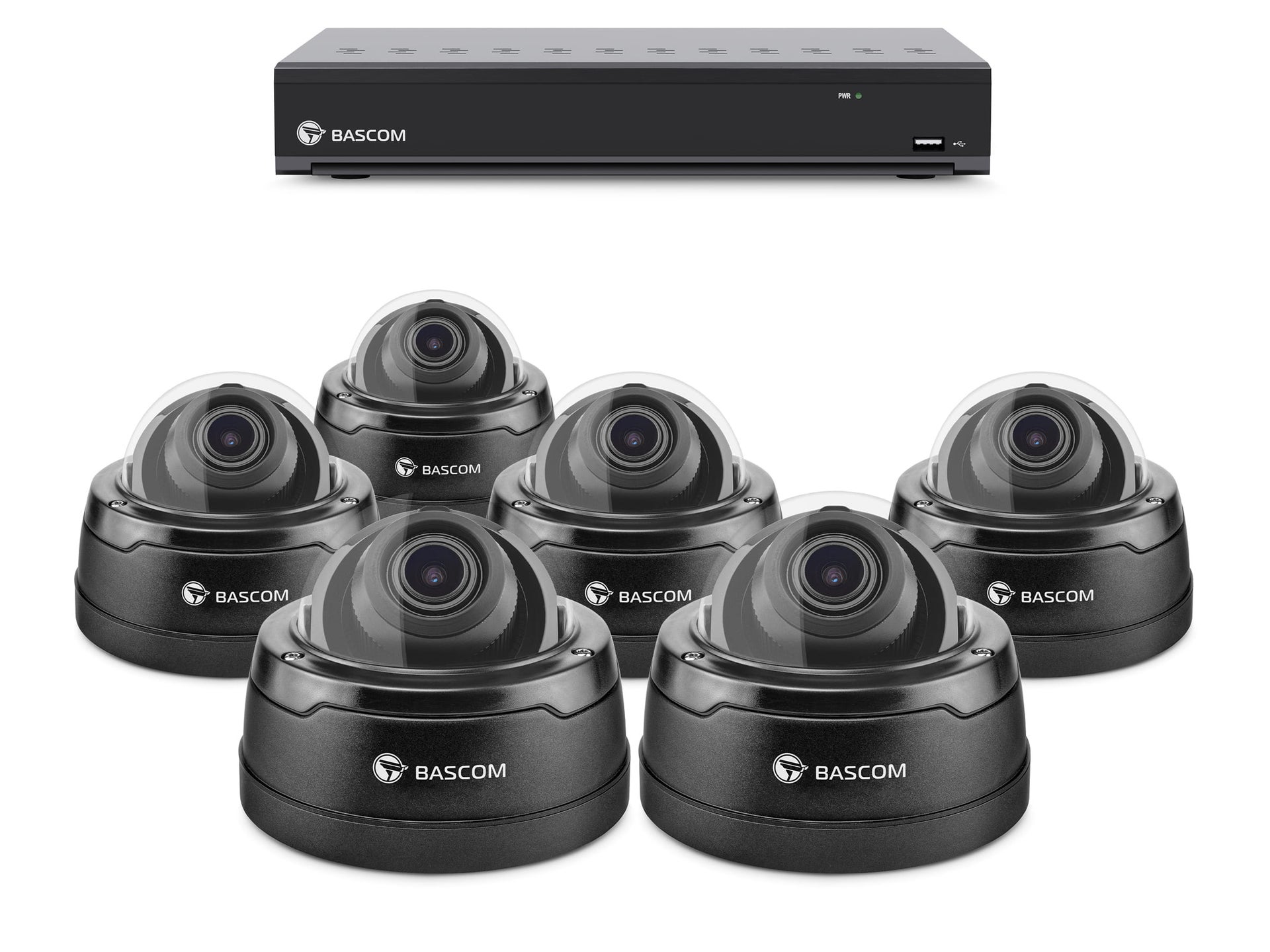 Kabelloses 6-Dome-System PRO
