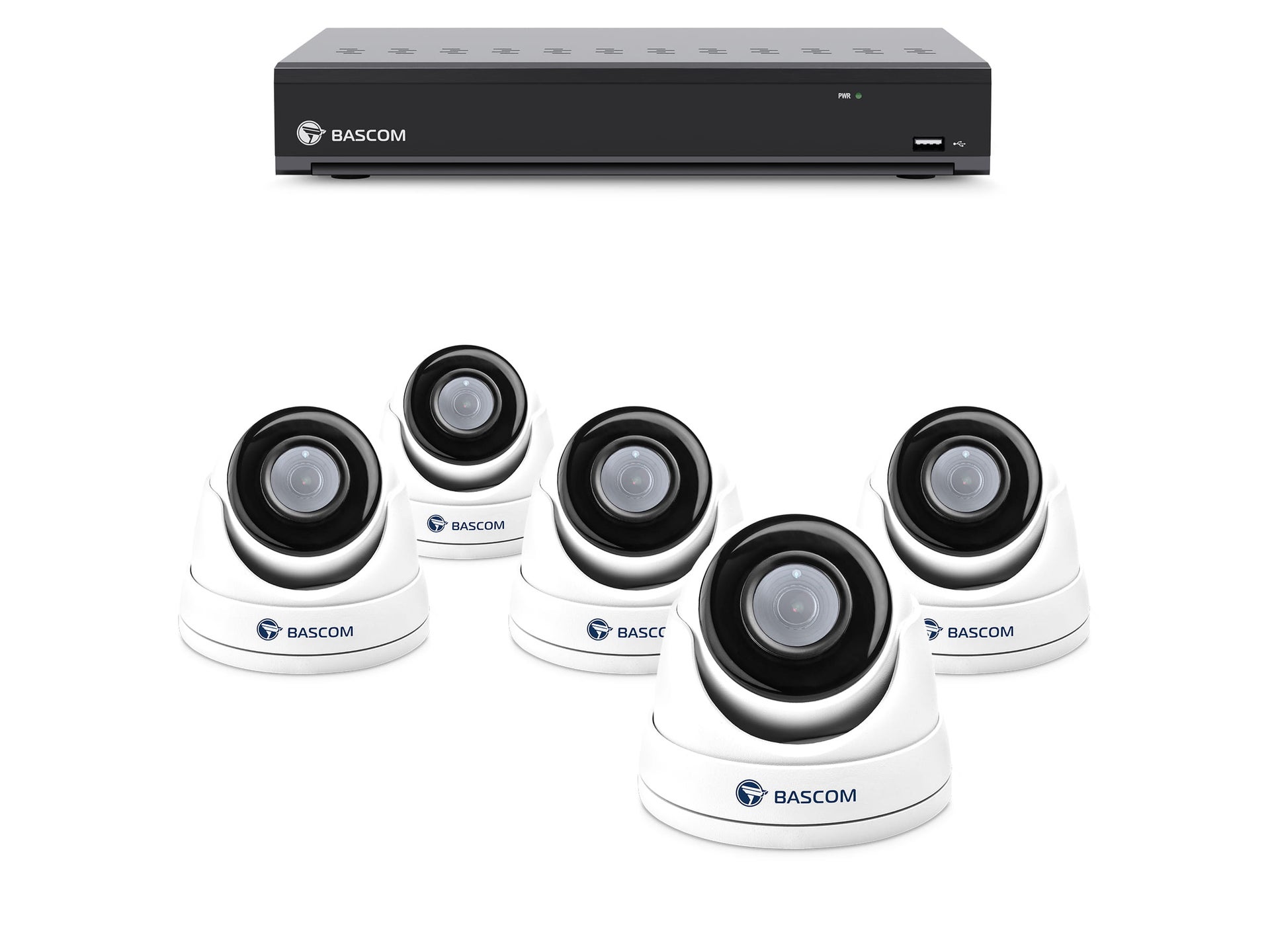 Kabelloses 5-Dome-System