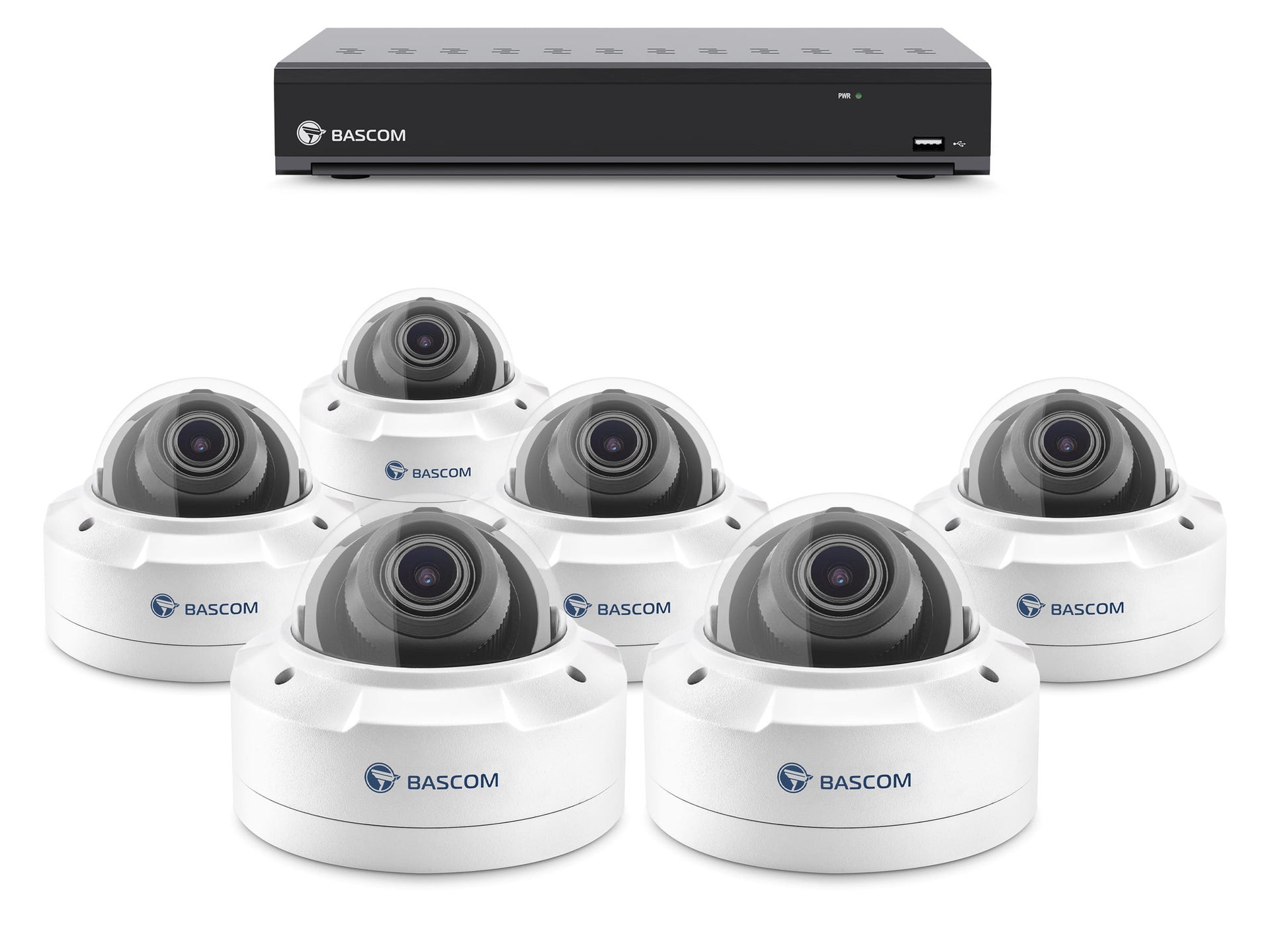 Kabelloses 6-Dome-System PLUS