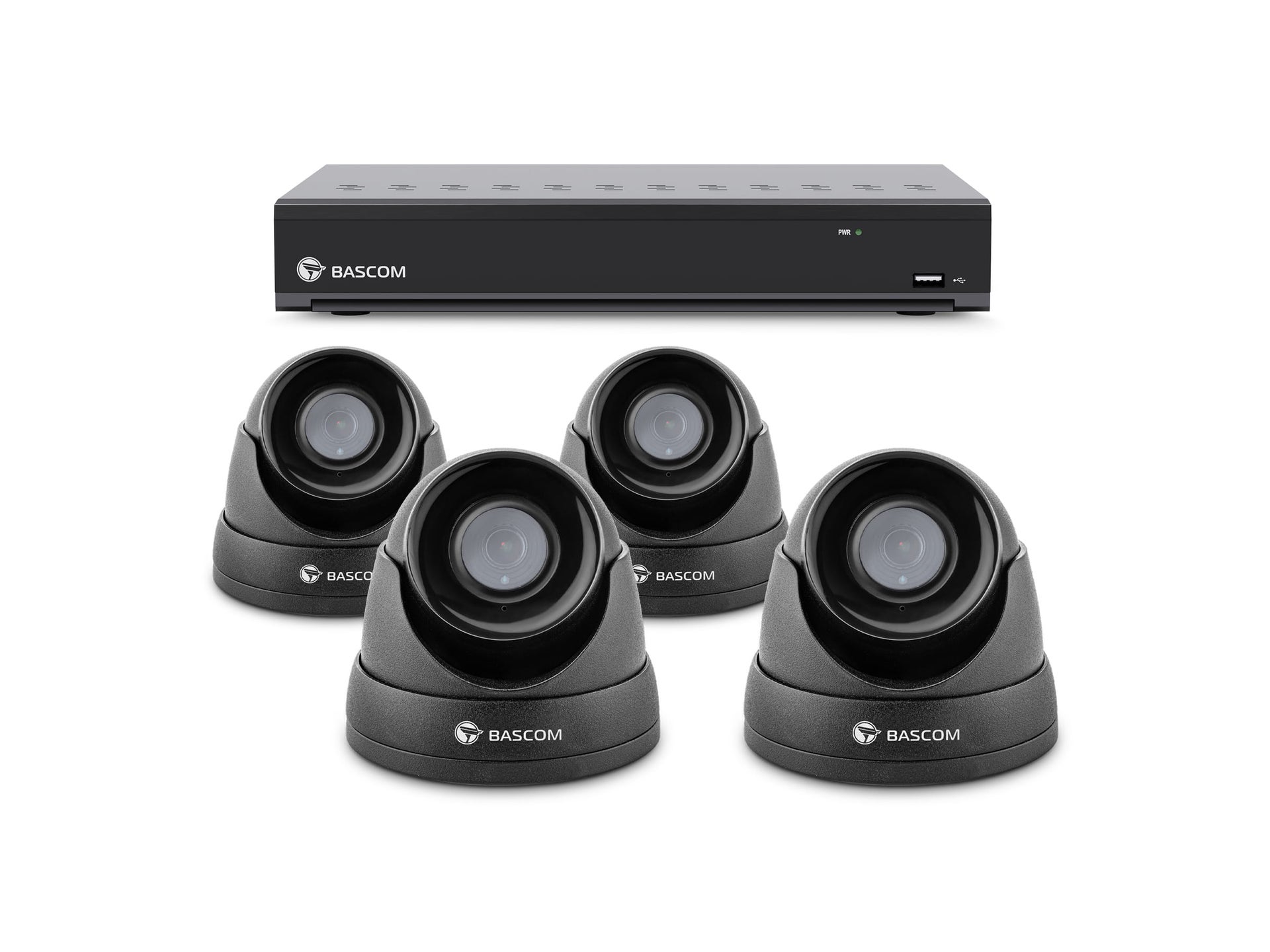 Kabelloses 4-Dome-System Kabelloses 4-Dome-System