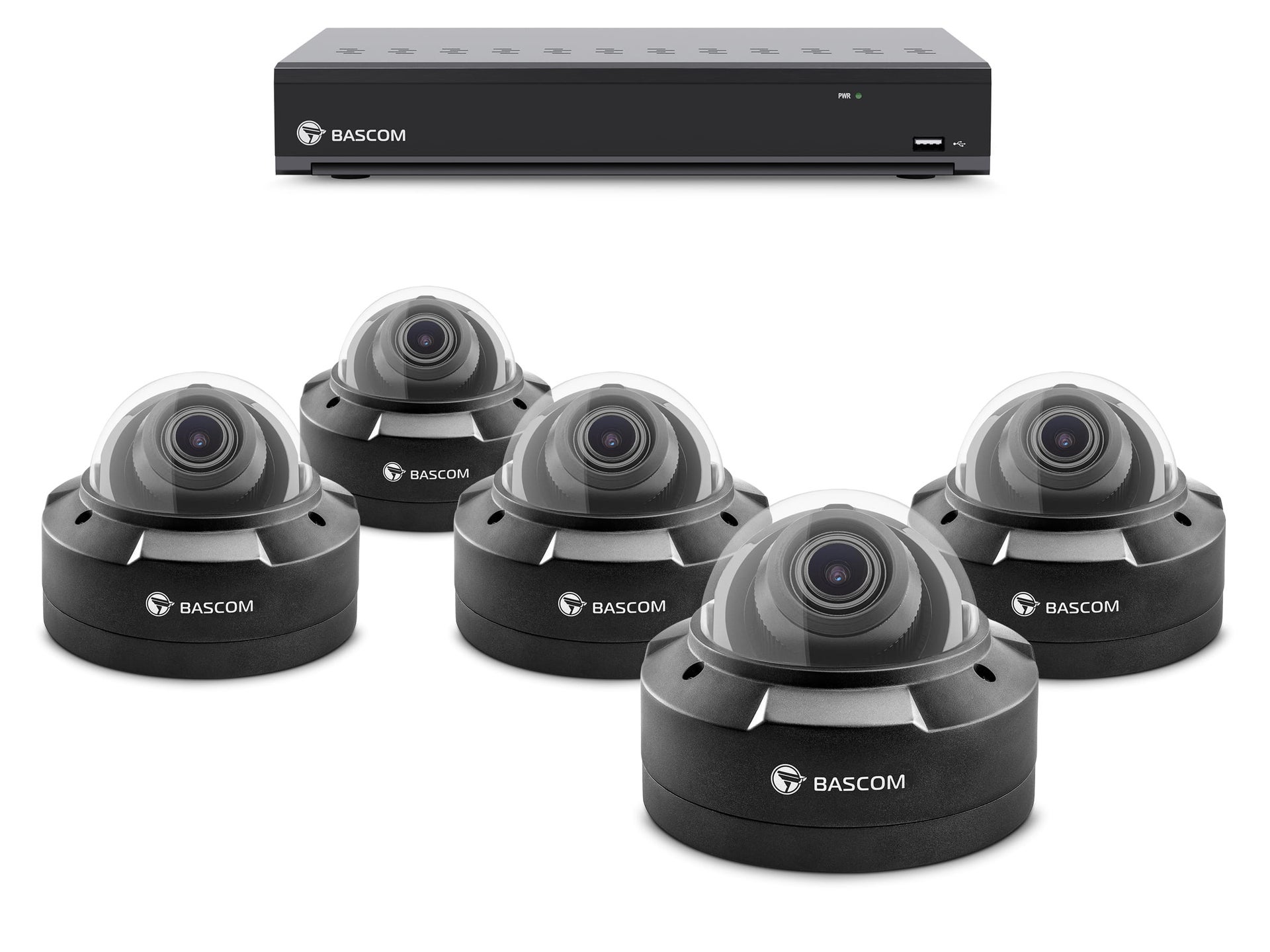 Kabelloses 5-Dome-System PLUS Kabelloses 5-Dome-System PLUS
