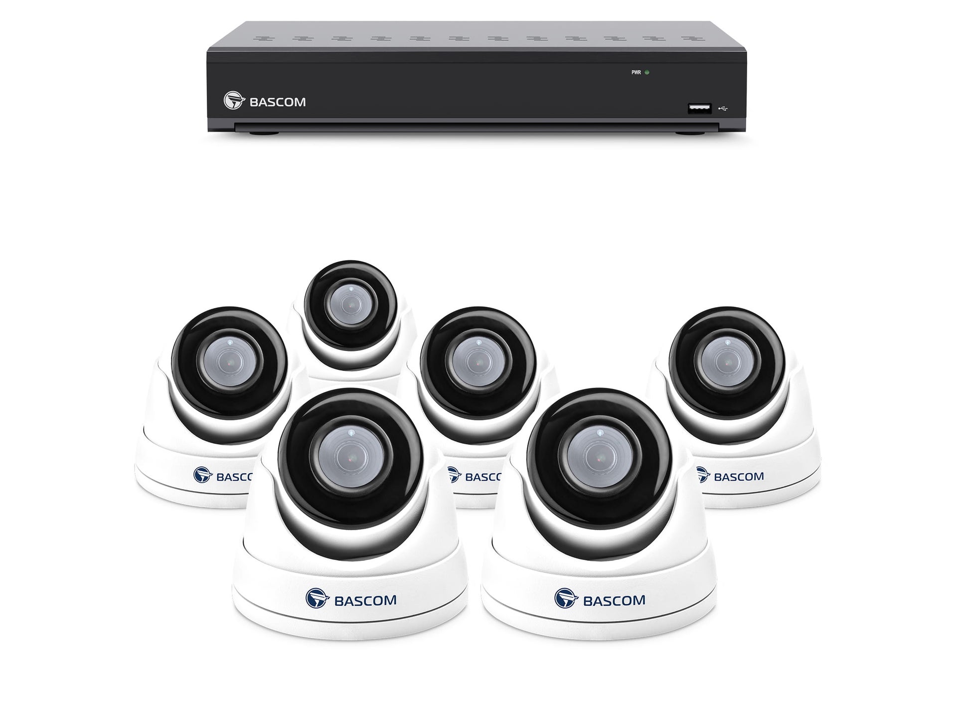 Kabelloses 6-Dome-System Kabelloses 6-Dome-System