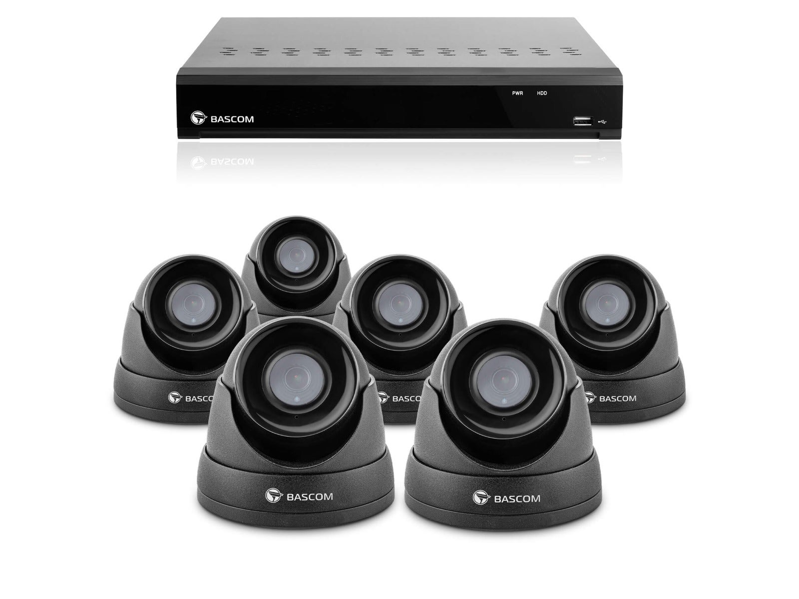 Kabelloses 6-Dome-System Kabelloses 6-Dome-System