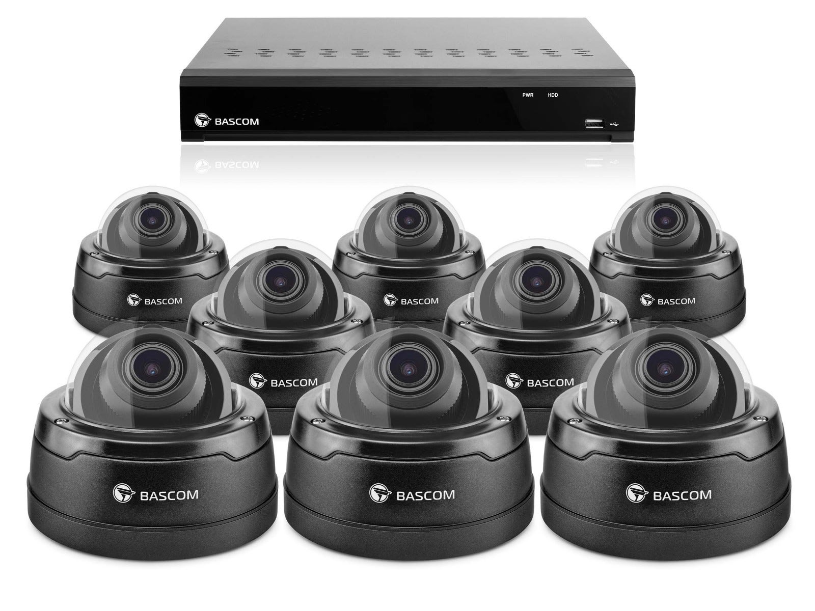 Kabelloses 8-Dome-System PRO Kabelloses 8-Dome-System PRO