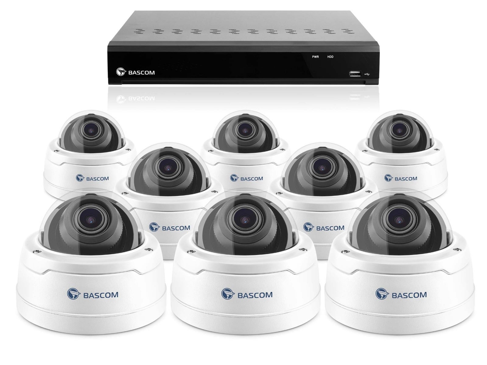 Kabelloses 8-Dome-System PRO Kabelloses 8-Dome-System PRO